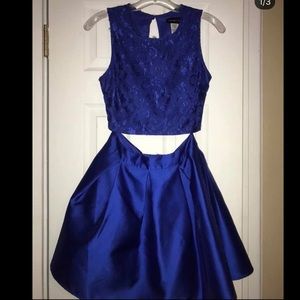 Royal Blue Dress